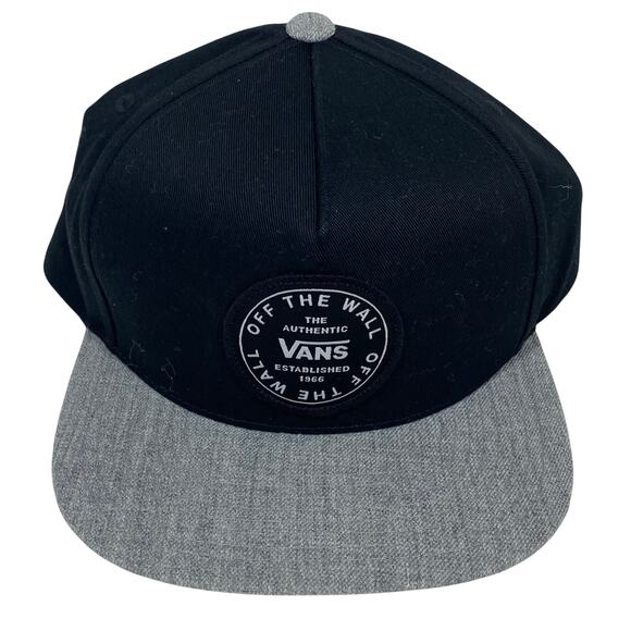 Vans Off The Wall Hats Snapback Black Blue Gray Cap Embroidered Patch Logo Lot 5 - Picture 6 of 16